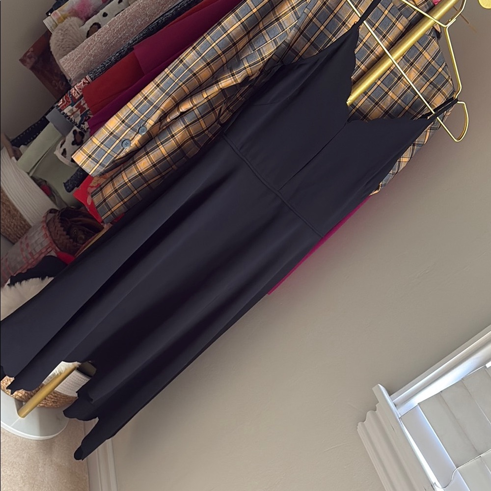 Ted Baker Black Fit & Flare Dress – Size S/2